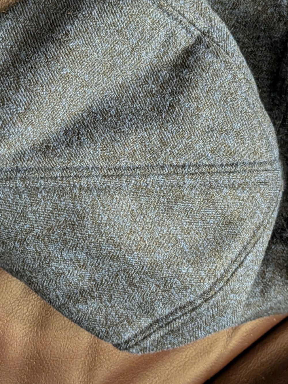 Apt. 9 Gray Herringbone Flat Cap